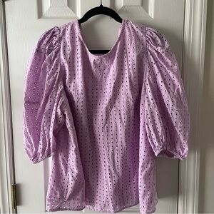 A New Day Eyelet blouse